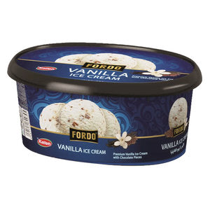 آيس كريم بالفانيليا مع قطع الشوكولاتة 1 لتر آيس كريم بالفانيليا مع قطع الشوكولاتة 1 لتر